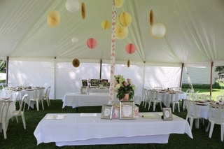 Social Reception Tent 