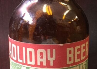 farmers brewery holiday beer bottle