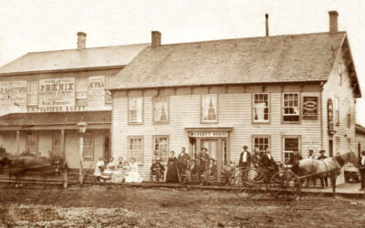 1871 vs 2023 – SW Corner of Main & Green Bay Streets in Shawano