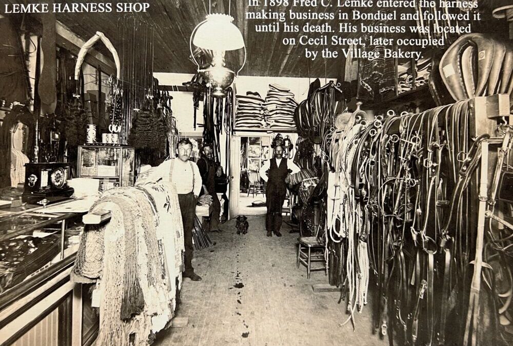 The Lemke Harness Shop in Bonduel Wisconsin