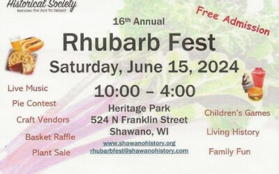 Rhubarb Fest 2024 – Save the Date