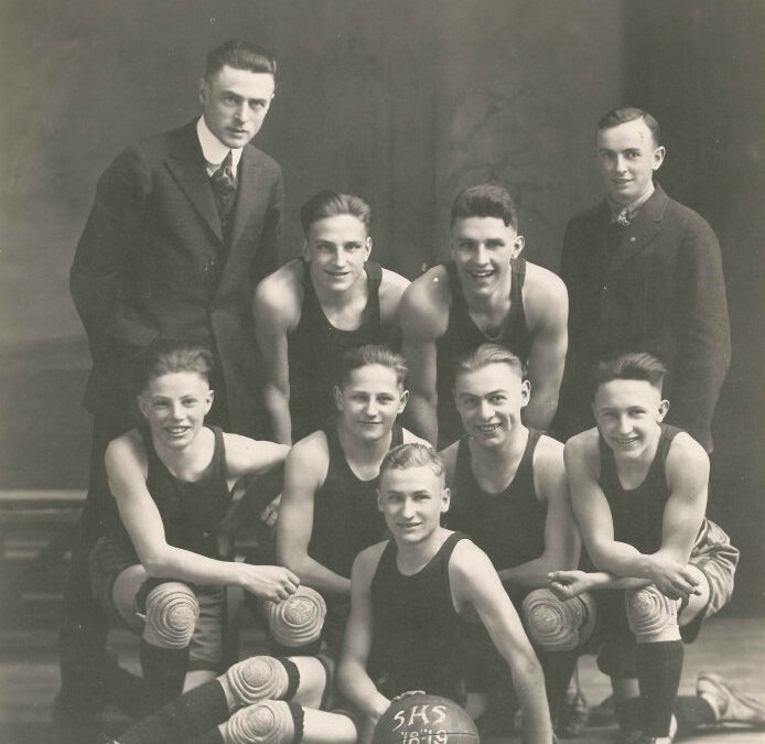 The 1918 Shawano High School Basketball Team