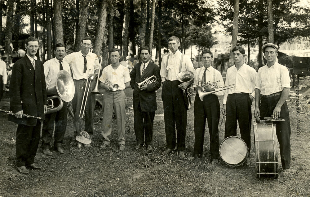 The Tilleda Brass Band of 1914