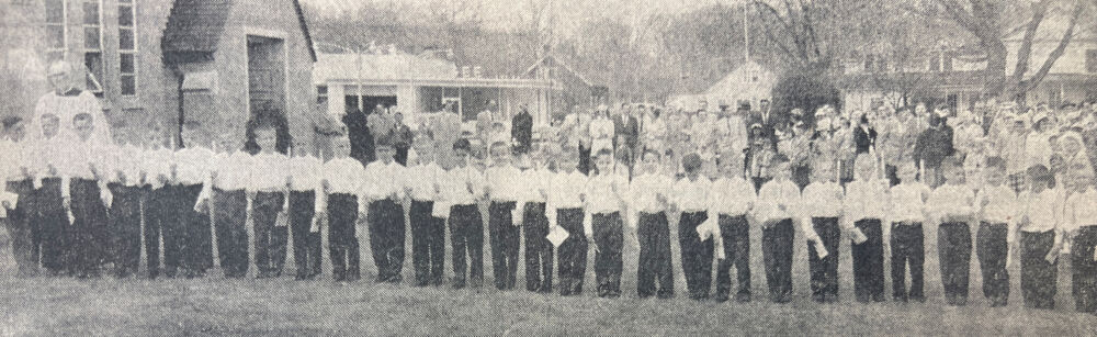 1960 – Sacred Heart First Communion Class