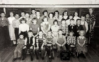 La Follette Grove School March 1955