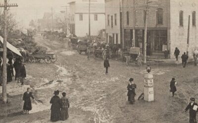 Yesterday and today at the intersection of Green Bay and Cecil Streets in Bonduel