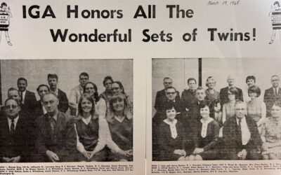 IGA honors twins in Shawano