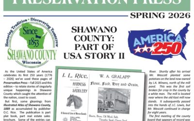 Spring 2026 Preservation Press Newsletter