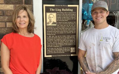 The Lieg Building Plaque